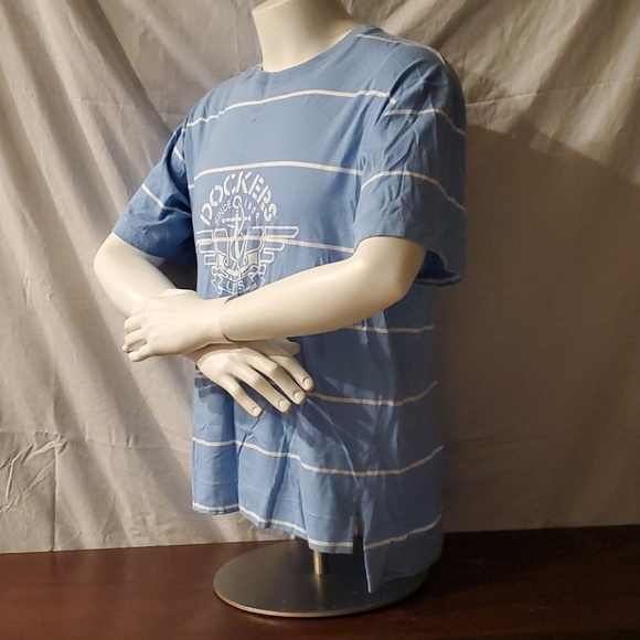 VTG Vintage Dockers Levi's Graphic Tee Shirt, Large, Retro - Picture 5 of 7